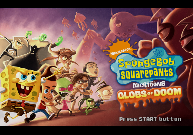 SpongeBob SquarePants Featuring Nicktoons Globs of Doom screenshot 3 for Wii